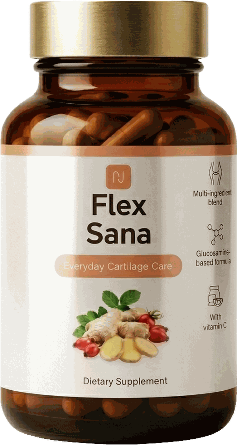 Flex Sana Kapseln in der Flasche